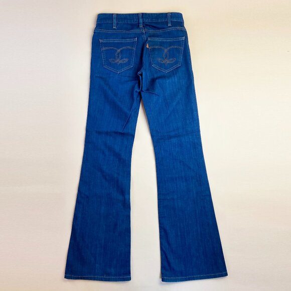 Levi's Orange Tab 1970's Flare Jeans - Size 4/27 - Picture 4 of 6